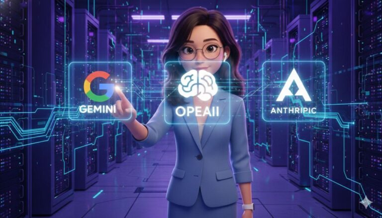 구글 vs 오픈AI vs 앤트로픽: 2026년 AI 시장을 주도할 3대 거인의 기술 격돌